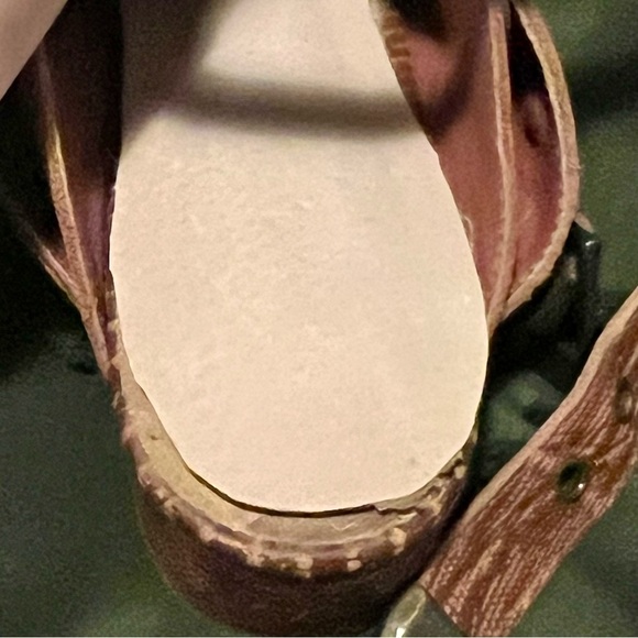 Matisse Leather Buckle-Strap Block Heel Booties – Size 8.5M - Picture 8 of 9